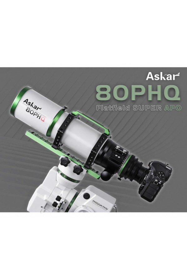 Askar 80PHQ 80mm f/7.5 Quadruplet Flatfield Super APO Astrograph