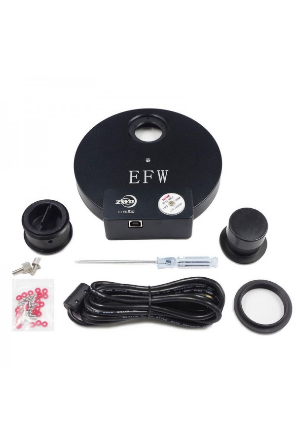 ZWO Motorized Filter Wheel EFW 8x1,25" ZWO Motorized Filter Wheel EFW 8x1,25"
