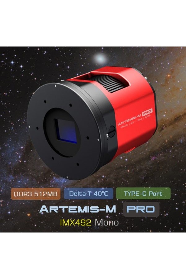 Artemis-M Pro (IMX492) USB3.0 Mono Cooled Camera Artemis-M Pro (IMX492) USB3.0 Mono Cooled Camera